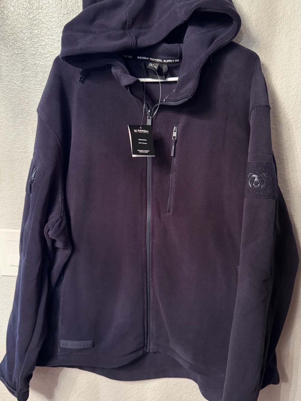 BAERSKIN Tactical Fleece Full-Zip Hoodie 2XL new